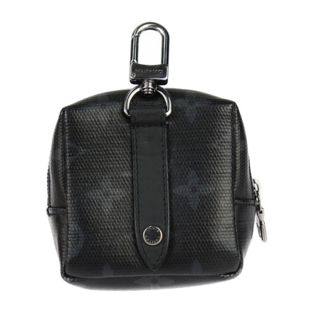 LOUIS VUITTON Black Monogram Pouch - Picture 3 of 9